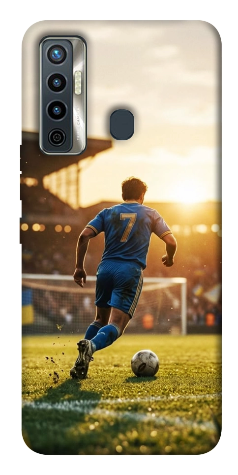 Чохол Football player для TECNO Camon 17