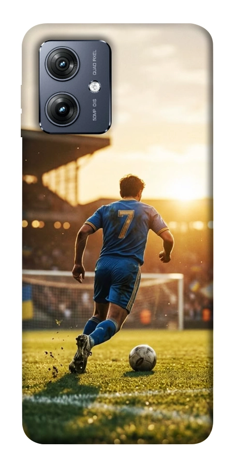 Чехол Football player для Motorola Moto G54