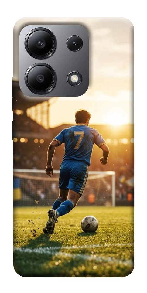 Чехол Football player для Xiaomi Redmi Note 13 4G