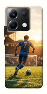 Чохол Football player для Xiaomi Poco X6