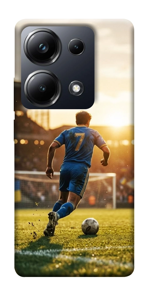 Чохол Football player для Xiaomi Poco M6