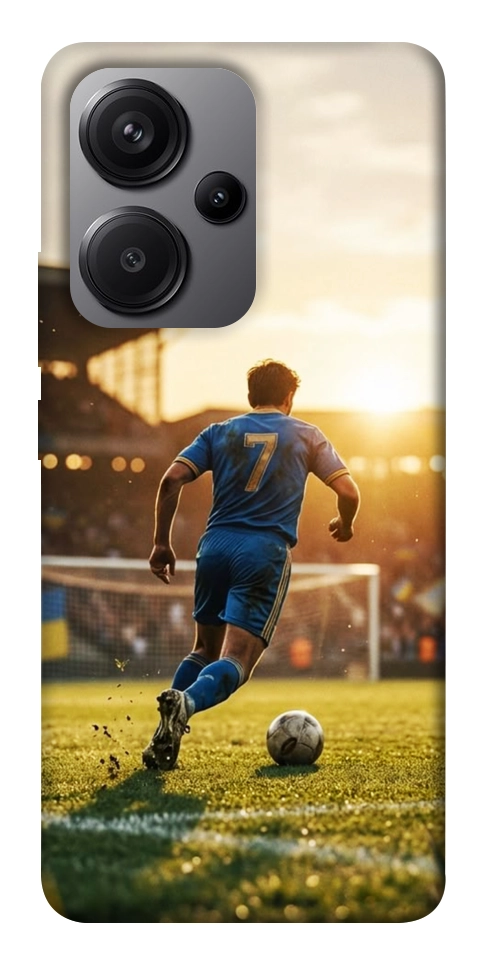 Чехол Football player для Xiaomi Redmi Note 13 Pro+