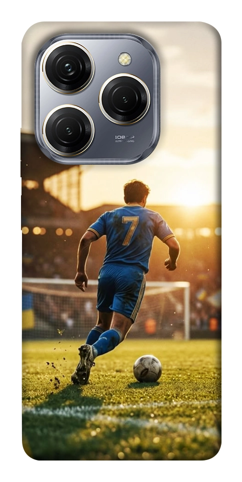Чохол Football player для TECNO Spark 20 Pro