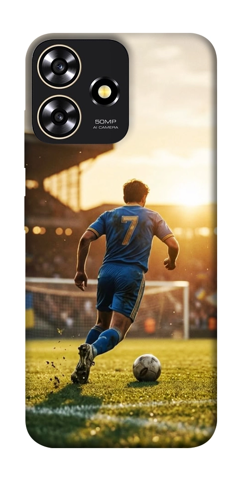 Чехол Football player для ZTE Blade A73 4G