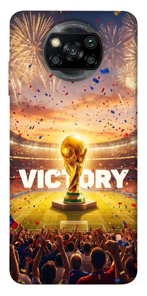 Чохол Football victory для Xiaomi Poco X3 NFC