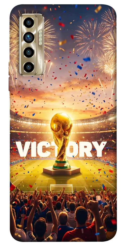 Чехол Football victory для TECNO Camon 17P