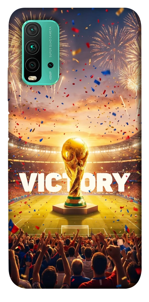 Чехол Football victory для Xiaomi Redmi Note 9 4G