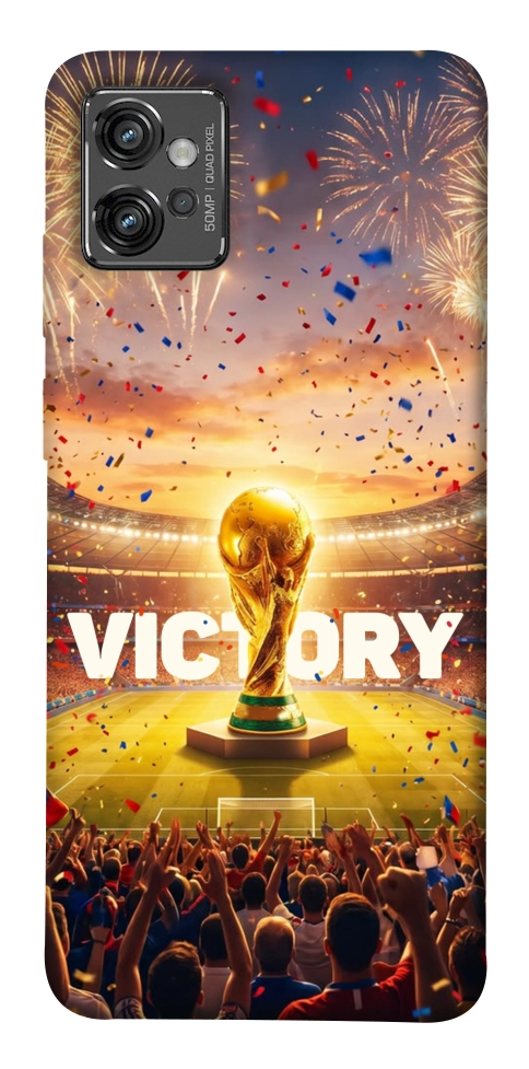 Чехол Football victory для Motorola Moto G32