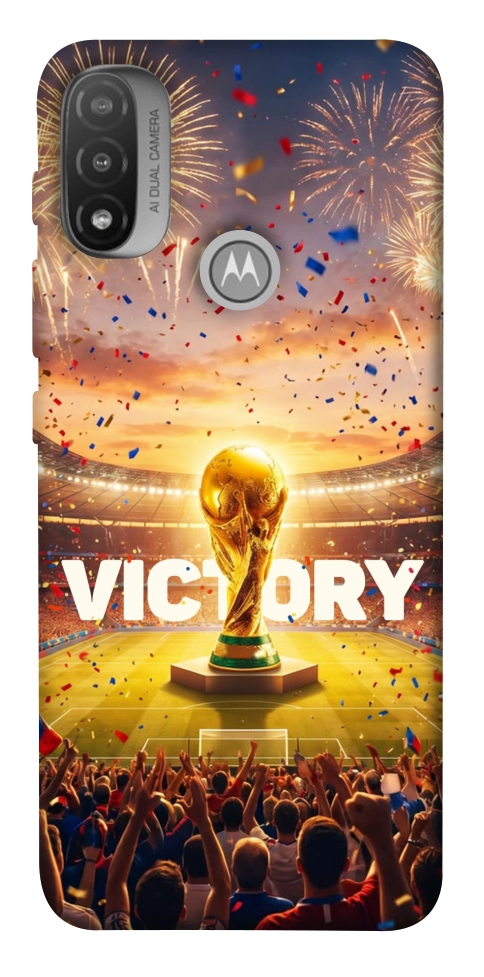 Чехол Football victory для Motorola Moto E20