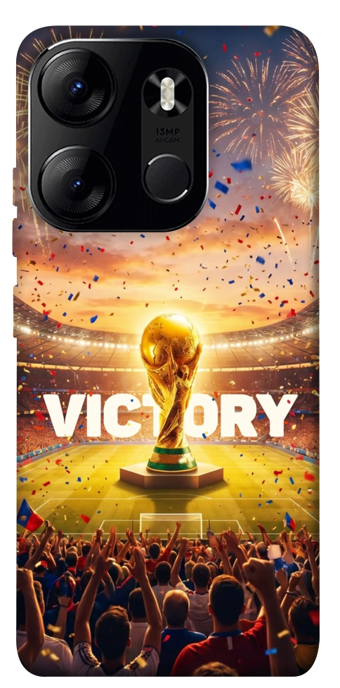 Чехол Football victory для Tecno Spark Go 2023