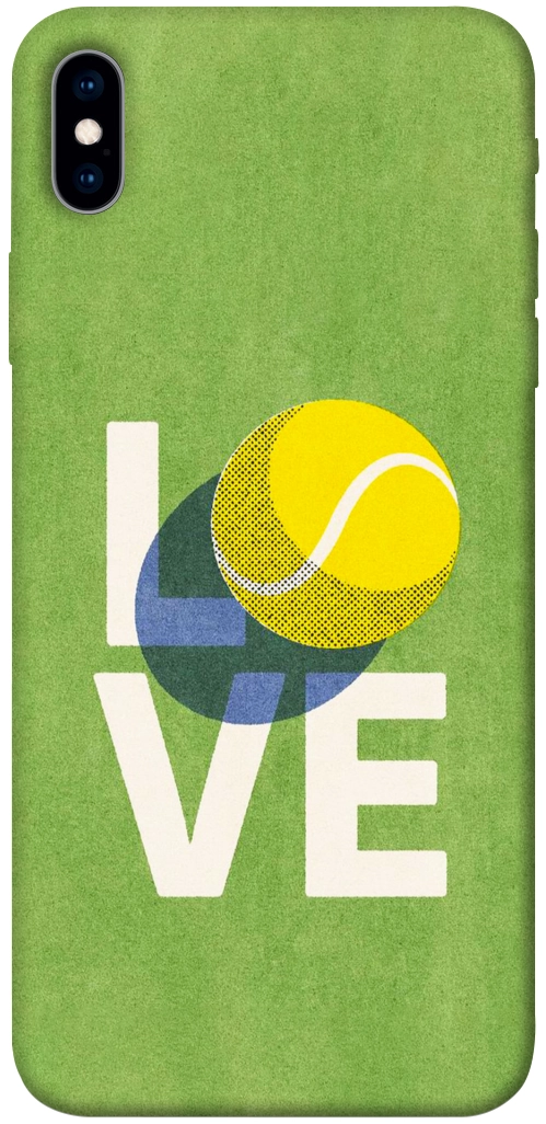 Чохол Love tennis для iPhone XS Max