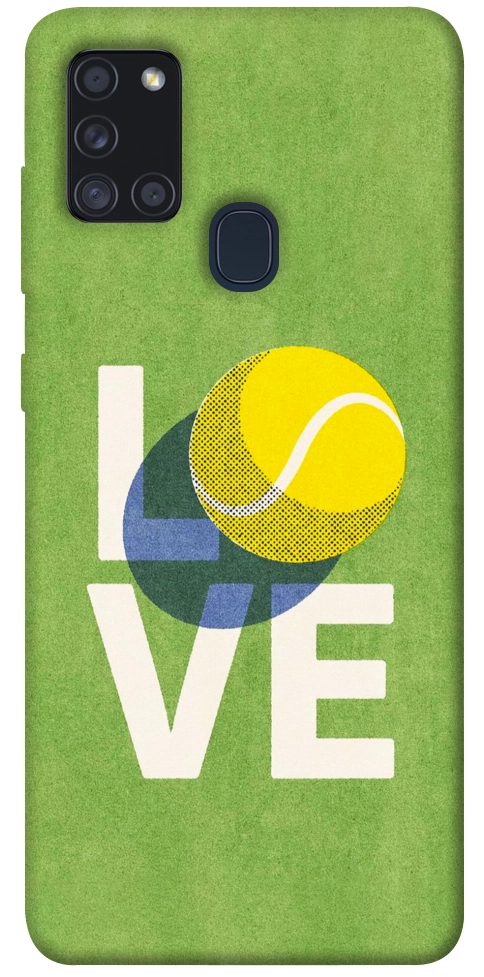 Чехол Love tennis для Galaxy A21s (2020)