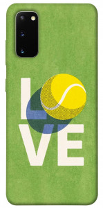 Чехол Love tennis для Galaxy S20 (2020)