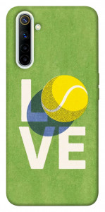 Чехол Love tennis для Realme 6