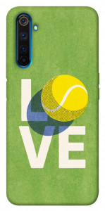 Чехол Love tennis для Realme 6 Pro