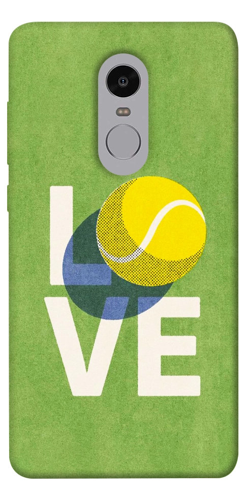 Чехол Love tennis для Xiaomi Redmi Note 4X