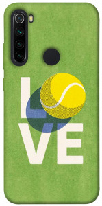 Чехол Love tennis для Xiaomi Redmi Note 8