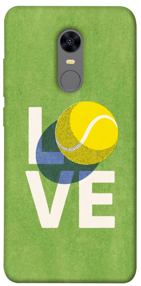 Чехол Love tennis для Xiaomi Redmi Note 5 (Single Camera)