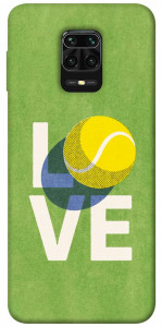Чехол Love tennis для Xiaomi Redmi Note 9 Pro