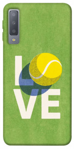 Чехол Love tennis для Galaxy A7 (2018)