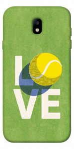 Чехол Love tennis для Galaxy J7 (2017)