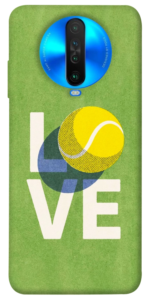 Чехол Love tennis для Xiaomi Poco X2