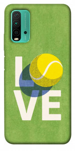 Чехол Love tennis для Xiaomi Redmi Note 9 4G