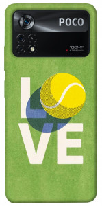Чехол Love tennis для Xiaomi Poco X4 Pro