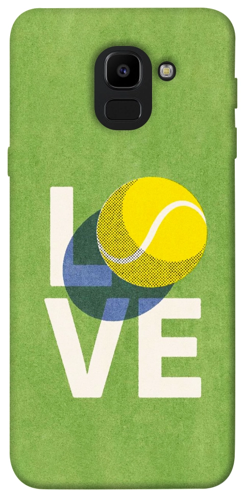 Чохол Love tennis для Galaxy J6 (2018)