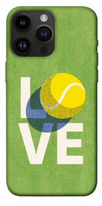 Чехол Love tennis для iPhone 14 Pro Max