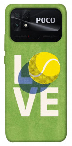 Чехол Love tennis для Xiaomi Poco C40
