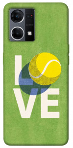 Чохол Love tennis для Oppo Reno 7 4G