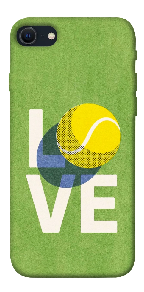 Чехол Love tennis для iPhone SE (2022)