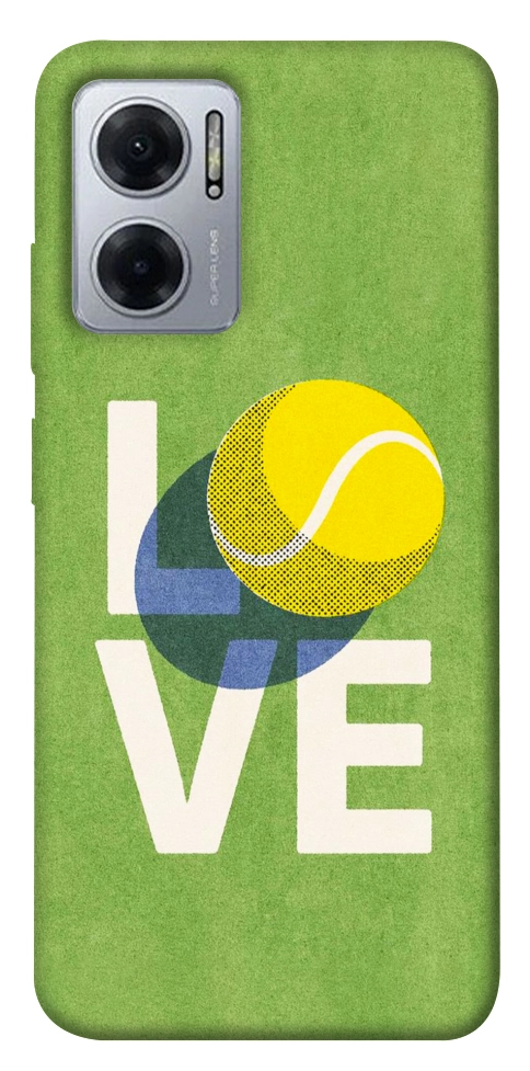 Чехол Love tennis для Xiaomi Redmi Note 11E