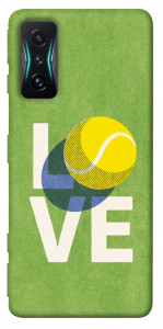 Чехол Love tennis для Xiaomi Redmi K50 Gaming