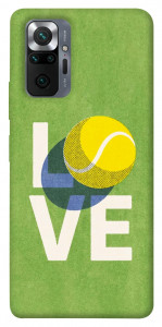 Чехол Love tennis для Xiaomi Redmi Note 10 Pro Max