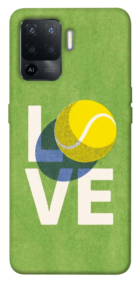 Чехол Love tennis для Oppo Reno 5 Lite