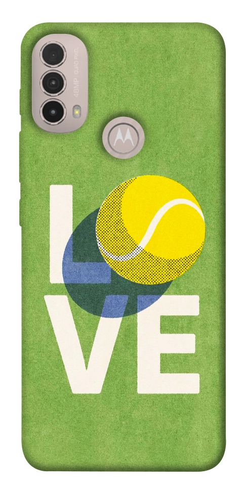 Чехол Love tennis для Motorola Moto E40
