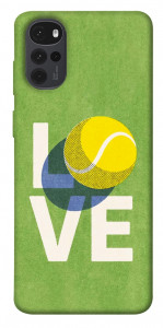 Чехол Love tennis для Motorola Moto G22