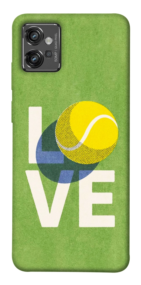 Чехол Love tennis для Motorola Moto G32