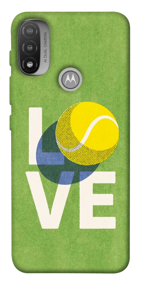 Чехол Love tennis для Motorola Moto E20