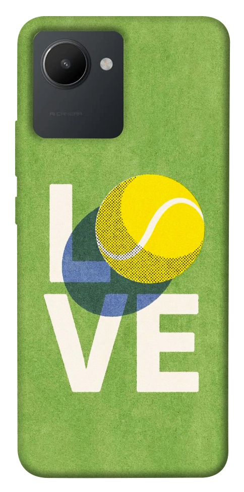 Чехол Love tennis для Realme C30s