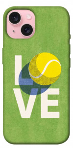 Чохол Love tennis для iPhone 15