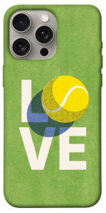 Чехол Love tennis для iPhone 15 Pro Max