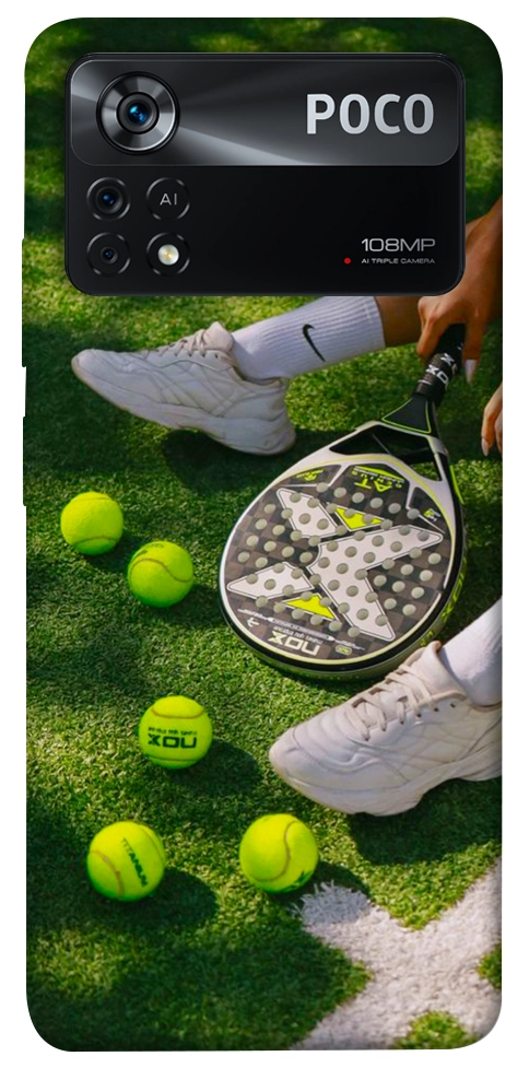Чехол Puddle tennis для Xiaomi Poco X4 Pro