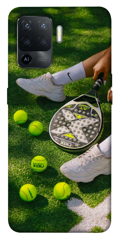Чехол Puddle tennis для Oppo Reno 5 Lite
