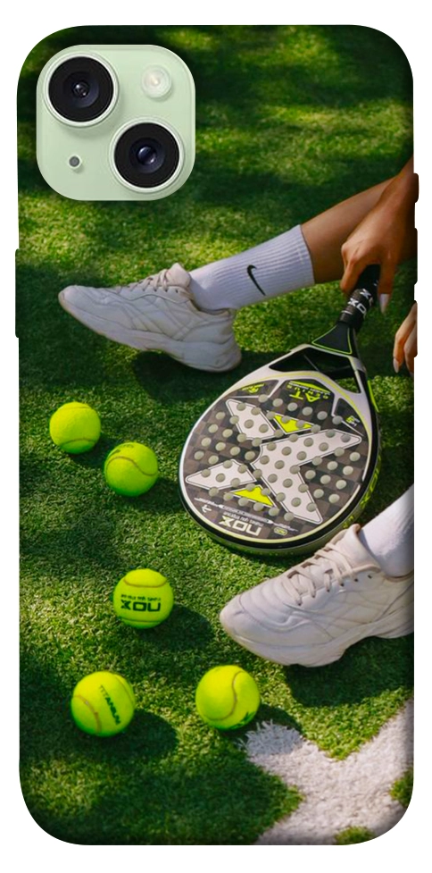Чехол Puddle tennis для iPhone 15 Plus
