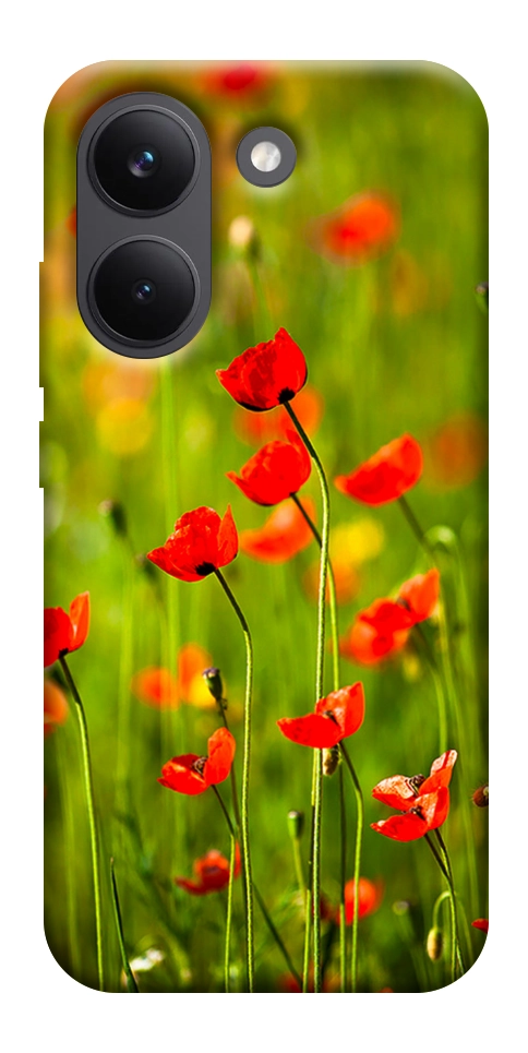 Чехол Маковое поле для Xiaomi Poco X8 Pro