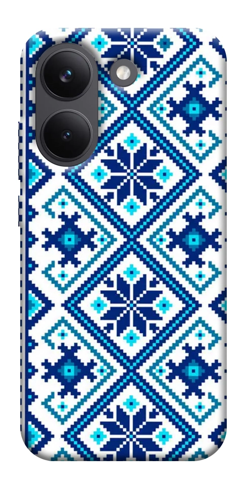 Чехол Синя вишиванка для Xiaomi Poco X8 Pro