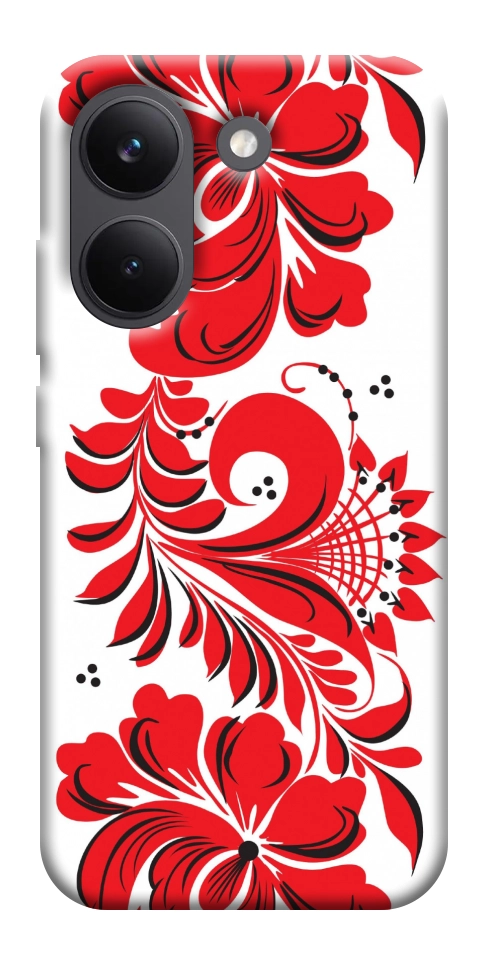 Чехол Червона вишиванка для Xiaomi Poco X8 Pro